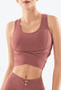 Unique Strap Design Bra Medium Support