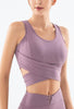 Unique Strap Design Bra Medium Support