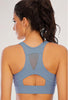 Zipper High Impact Sports Bra