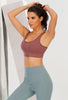 Zipper High Impact Sports Bra