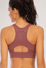 Zipper High Impact Sports Bra